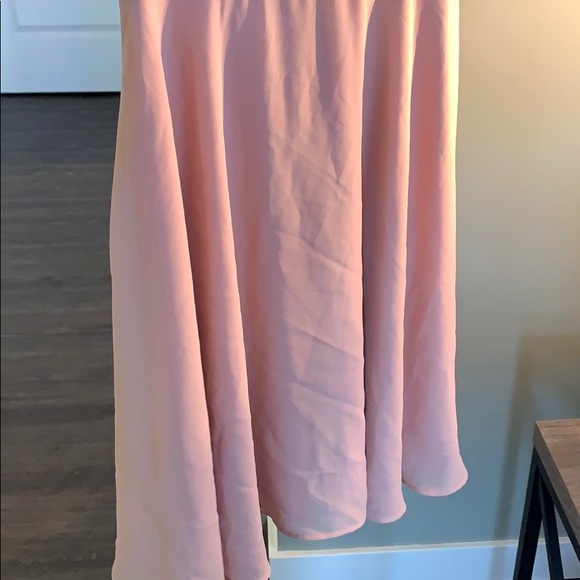 HUSH Blush open back dress - Picture 2 of 5